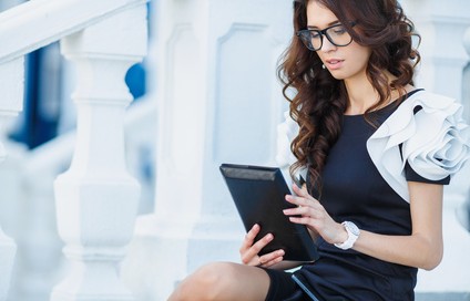 femme d'affaires to classe